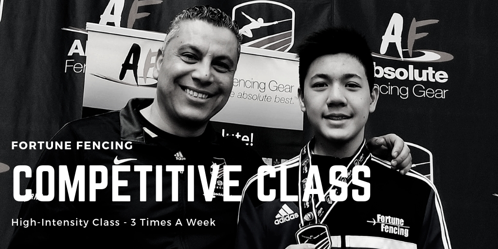 Competitive Fencing Class Fortune Fencing